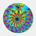 Gerader Trippin Magnet - rund
