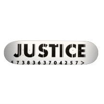 Gerechtigkeit-LOGO-ZU-gehen Sie Personalisierte Skateboarddecks