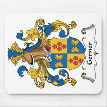 Gerner Family Crest Mousepads