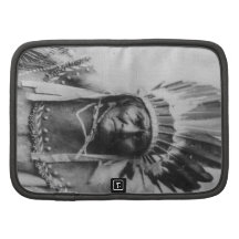 'Geronimo mit Kopfschmuck Mappe