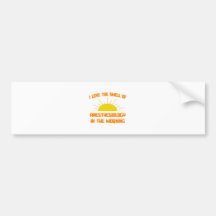 Geruch von Anesthesiology morgens Auto Sticker