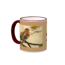 Gesang Robin Kaffee Tasse