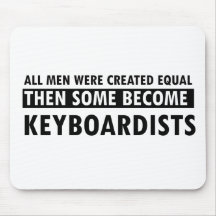 Geschaffener gleichmäßig Keyboarderentwurf Mousepad
