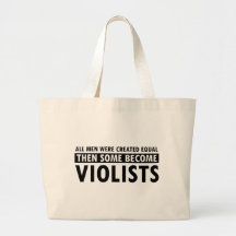 Geschaffener gleichmäßig Violistsentwurf Einkaufstasche