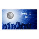 Geschäfts-Karte Party-Leute DJ Visitenkarten