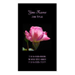 Geschäfts-Karten Prinzessin-Rose Visitenkartenvorlage