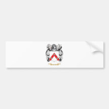 Gesche Wappen (Familienwappen) Auto Sticker