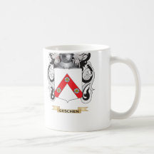 Geschen Wappen (Familienwappen) Tassen