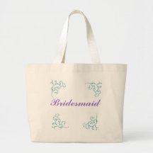 Geschenk für Brautjungfer Leinentasche