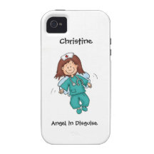 Geschenk für Krankenschwester personifizieren mit  iPhone 4/4S Case