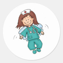 Geschenk für Krankenschwestern - personifizieren S Aufkleber
