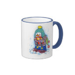 Geschenk-Schneemann-Becher Kaffee Tassen
