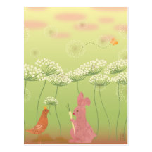 Geschenk Spitze-Illustrations-der Postkarte von de