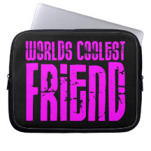 Geschenke für coole Freund-rosa Weltcoolsten Freun Computer Sleeve Schutzhülle