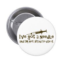 Geschenke für Krankenschwestern u. Diabetiker Button