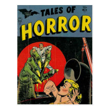 Geschichten des Horror-Comic Postkarten