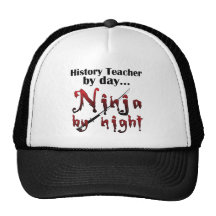 Geschichtslehrer Ninja Baseballmütze