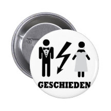 geschieden Ikone Anstecknadel