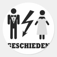 geschieden Ikone Stickers