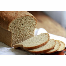 Geschnittenes Brotfoto Acrylausschnitt