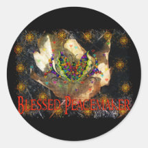 Gesegneter Friedensstifter Sticker