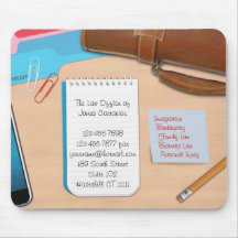 Gesetz/Büro-Schreibtisch-Hintergrund Mousepad