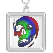Gesicht von Furcht Amulett