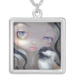 Gesichter der Fee 138 HALSKETTE Chickadee-Vogelfee