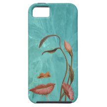 Gesichts-Blumenillusion iPhone 5 Case-Mate-Fall