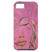 Gesichts-Blumenillusion iPhone 5 Case-Mate-Fall