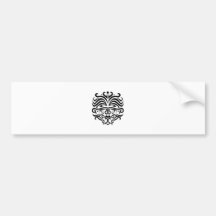 Gesichts-Tätowierung Autosticker