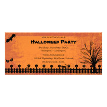 Gespenstische Halloween-Party-Einladung
