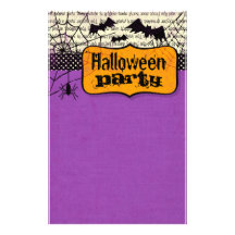 Gespenstisches Schläger-Halloween-Briefpapier Bedrucktes Papier