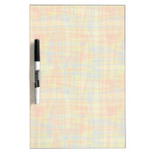 Gesponnene Pfirsich-Zitrone und Blau Memo Board