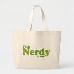 Gespräch nerdy zu mir einkaufstaschen