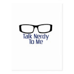 Gespräch Nerdy zu mir Postkarten