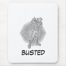 gesprengte Mausunterlage Mousepad