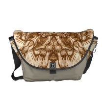 Gesteppte Botetasche Kurier Tasche