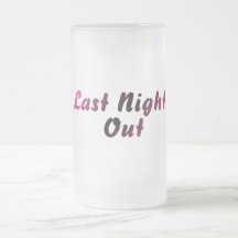 Gestern Abend heraus (Braut) Teetasse