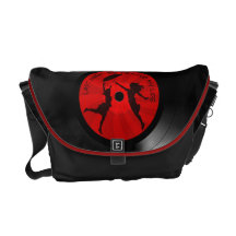 Gestern Abend rettete das DJ mein Leben-Vinylaufze Kuriertasche