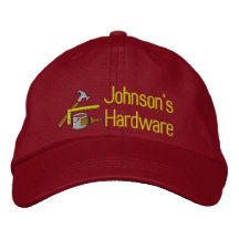 Gestickte Hardware Bestickte Kappen