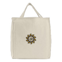 Gestickte Tasche Yoga-OM Symbol