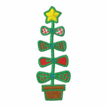 Gesticktes Frauenhemd des Feiertagsbogen-Weihnacht