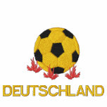 Gesticktes Polohemd Deutschland Fussball