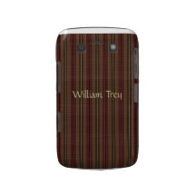 Gestreifter BlackBerry Fall Browns und des Kastani Case-Mate Blackberry Hülle