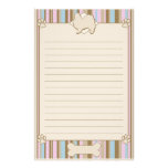 Gestreiftes Japanerchin-Briefpapier Druckpapiere