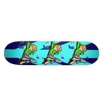 Gesundes Leben Bedrucktes Skateboard