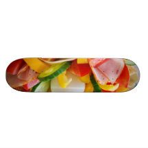 Gesundes veganes Frühstück Skateboarddeck