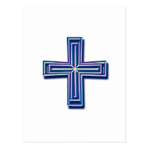 Getretenes Kreuz 2 Postkarten