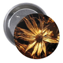 Getrocknete Blume abstrakt Anstecknadelbuttons